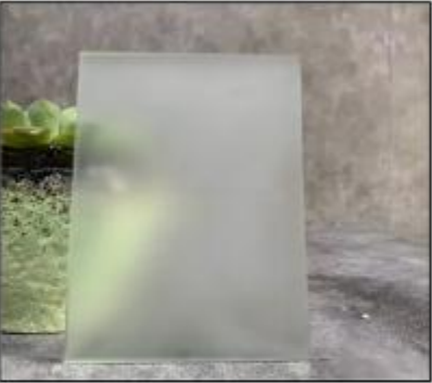 Frosted glass Frosted glass