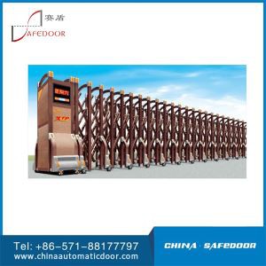 Aliminyòm Otomatik Efondreman Retractable Gate